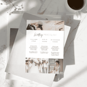 Wedding-price-list-template