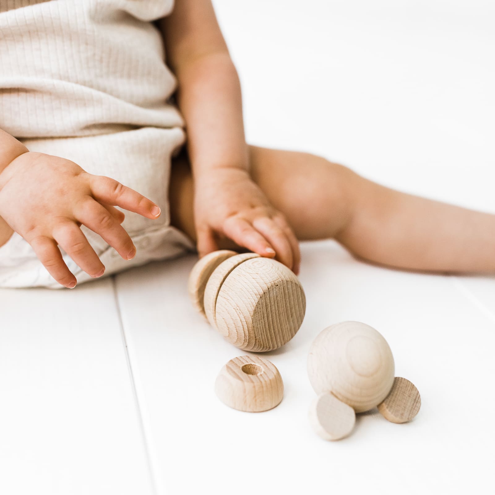 Stapelspielzeug-Holz