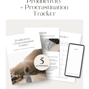 Produktivitäts-Arbeitsblatt-Tracker