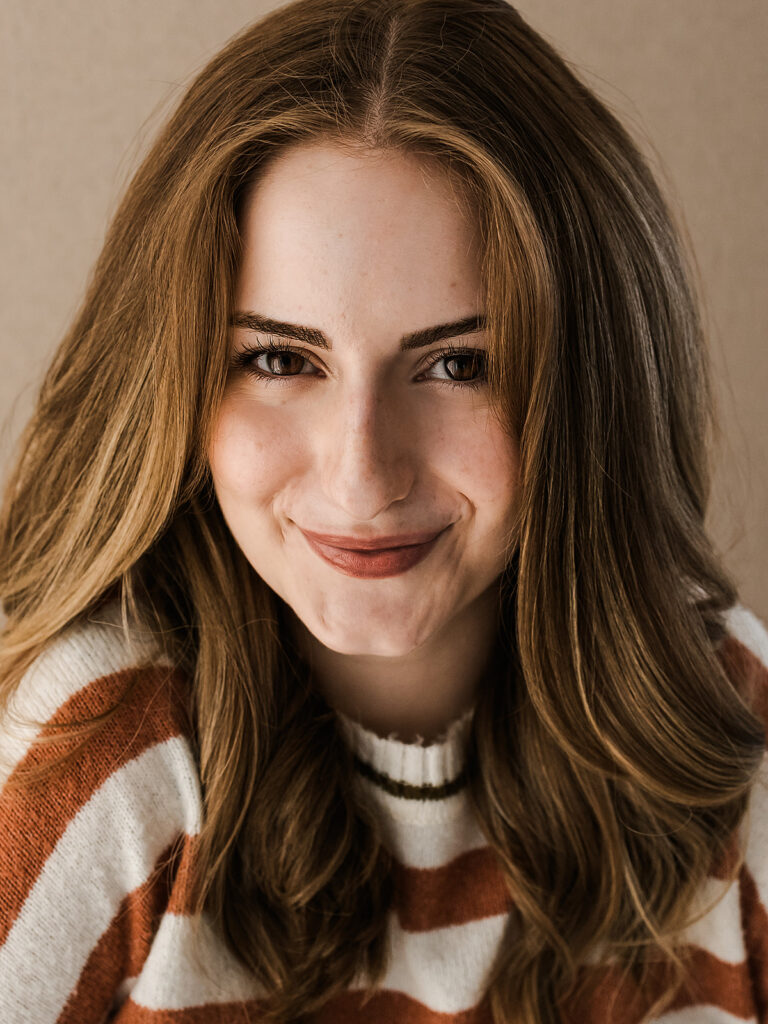 headshot portrait studio session